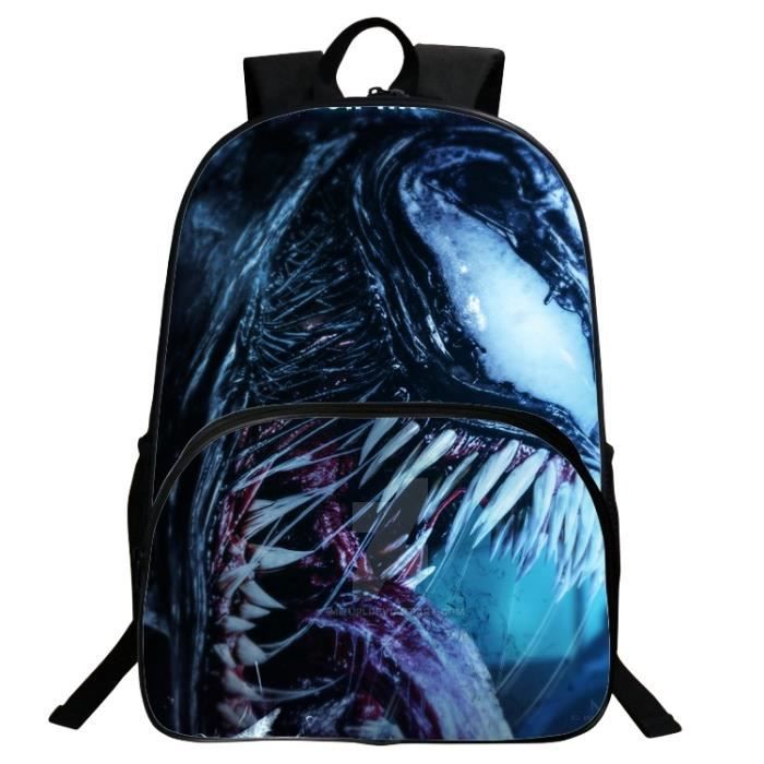 Sac à Dos Demon Slayer – Japonais étudiant En Toile – Noir – Unisexe Enfant