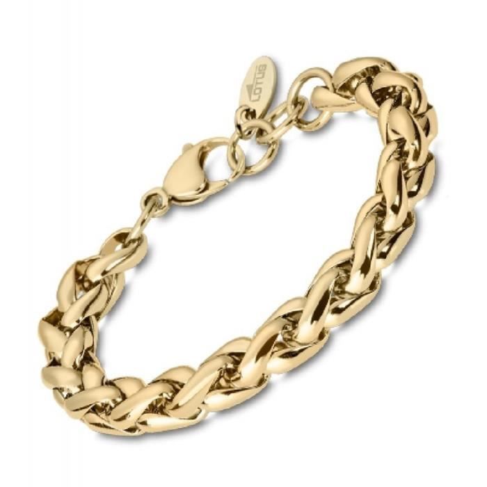 Bracelet - Lotus - Urban Woman - Acier inoxydable - Doré - Femme Bracelet - Lotus - Urban Woman - Acier inoxydable - Doré - Femme