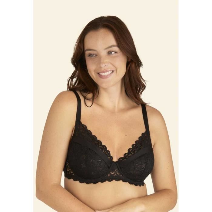 Soutien-gorge à Armatures HXTN - Taille 34B - Noir Et Ton Peau - Neuf Avec étiquettes
