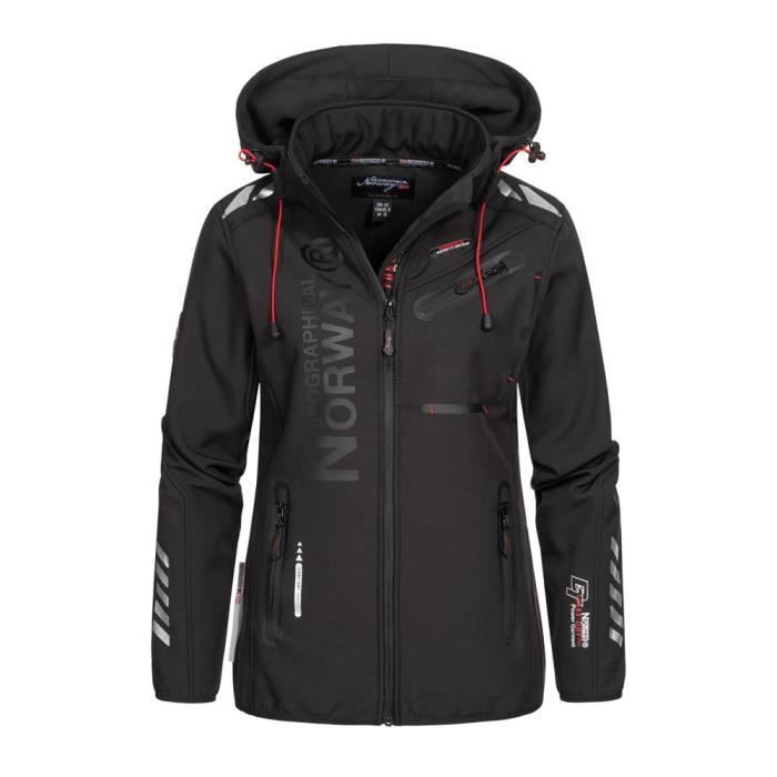 Veste Softshell Noire Femme Geographical Norway Reine