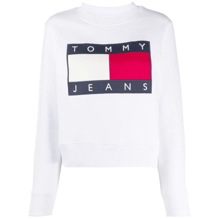 sweatshirt tommy hilfiger femme