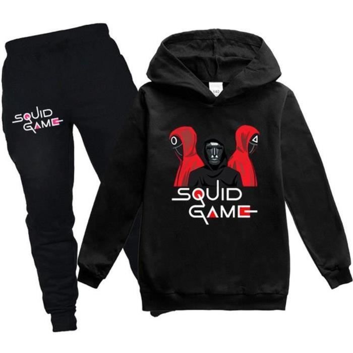 Pantalon OAIXIUR Squid Game Survêtement 067 212 240 456 Sportswear Filles Garçons Ensemble 2 Pièces Pull