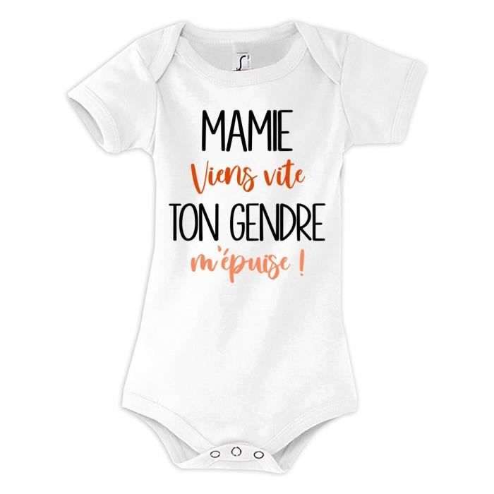Vetement bebe papi mamie deals