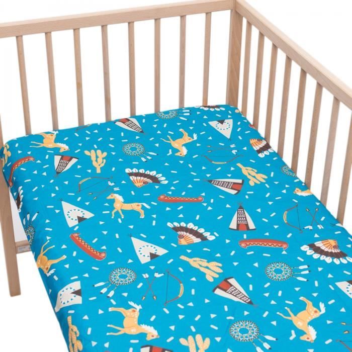 Drap housse 60 x 120 cm 