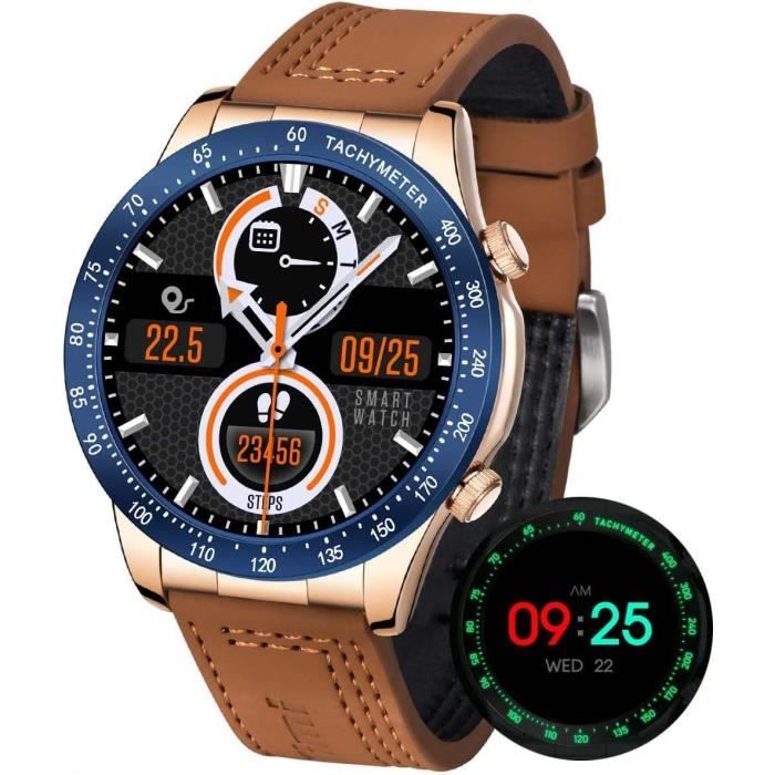 Montre Connectée Tactile Homme 196 avec Appels Bluetooth avec