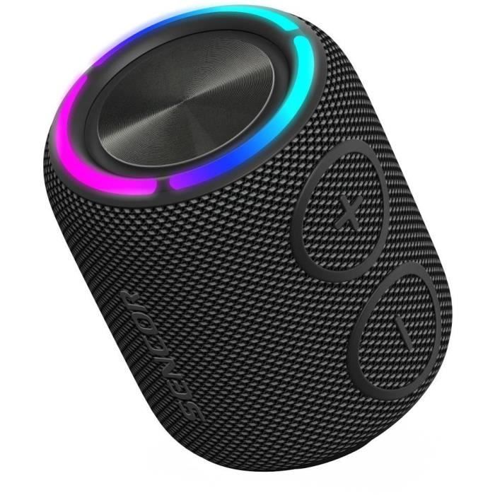 Enceinte Bluetooth SENCOR SIRIUS 2 MINI – 16 W, Étanche IPX7, Son 360°