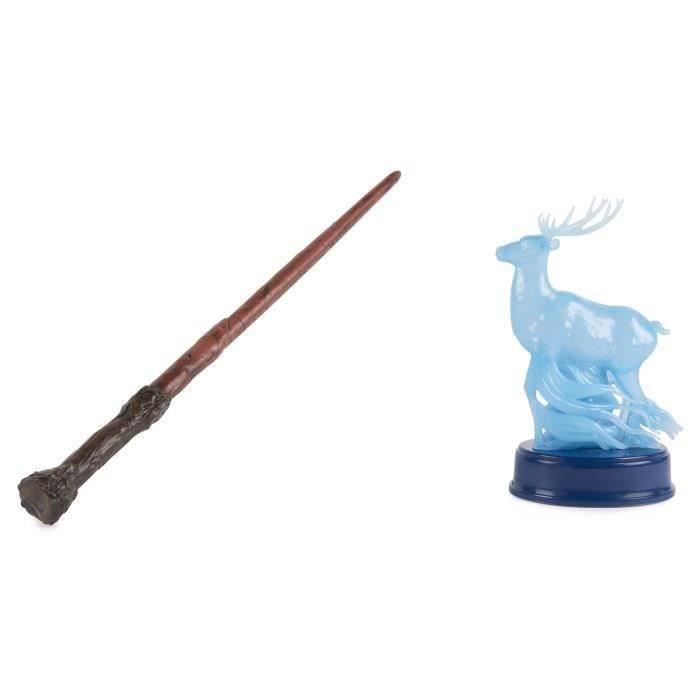 Baguette magique Harry Potter Projection Patronus Harry Wizarding World -  Accessoire de déguisement - Achat & prix