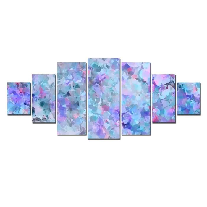 5 Pièces Tableau Mural Décor Peinture Toile Murale Affichage Coucher du