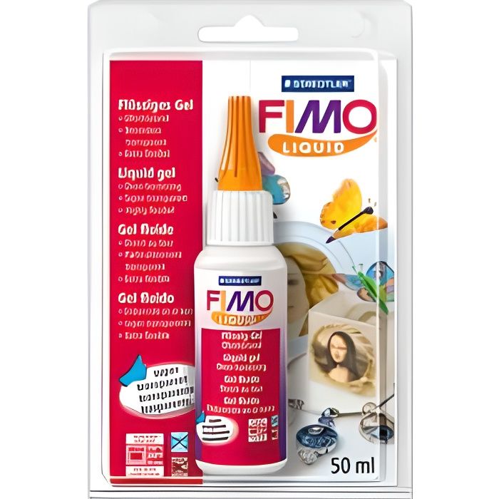 Fimo liquide - STAEDTLER - Flacon gel 50 ml - Transparent - Accessoire de loisirs créatifs