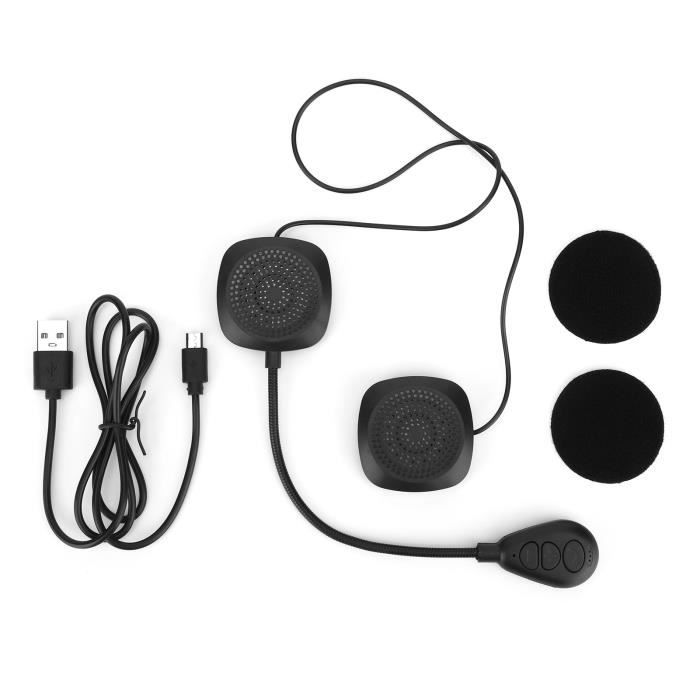 Casque De Moto Helmet Oreillette 2 PIN Système De Communication De Moto Microphone Pour Moto