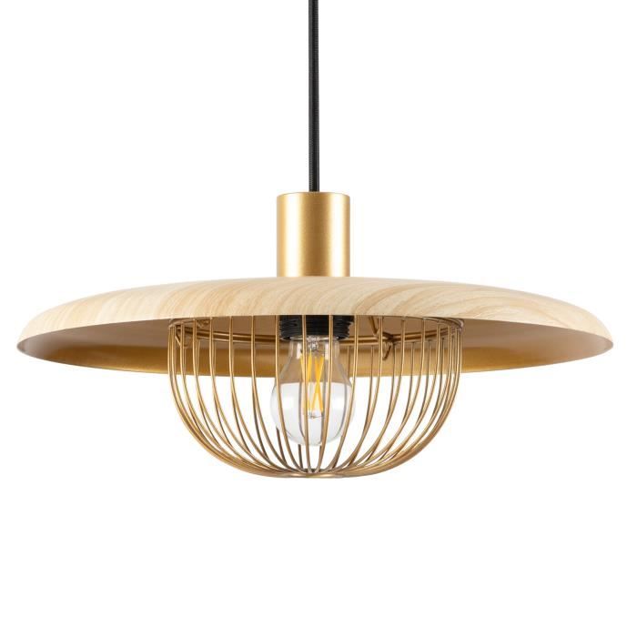 Suspension Luminaire - TOMONS - Modèle A15 - Design Scandinave - Cordon Réglable - Ampoule Remplaçable Suspension Luminaire - TOMONS - Modèle A15 - Design Scandinave - Cordon Réglable - Ampoule Remplaçable