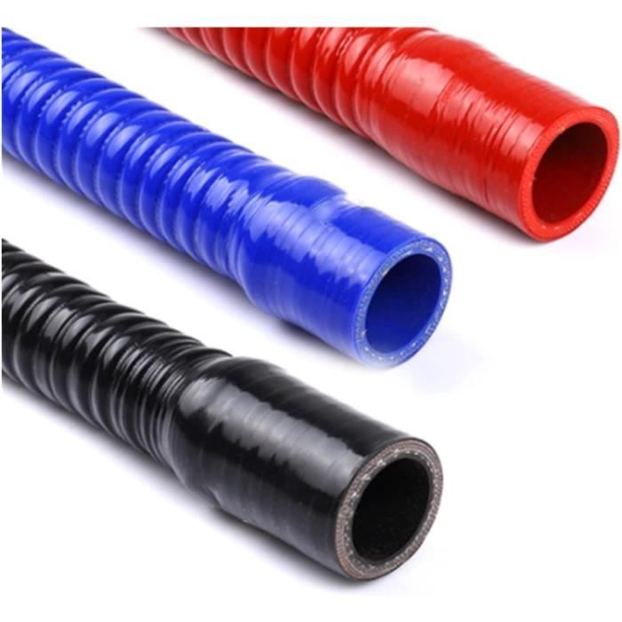 Bouchon De Tuyau Silicone Bleu 22 Mm (0.87'') – Universel Renforcé 3 Plis, Résistant Haute Température & Pression, Voiture & Refroidissement