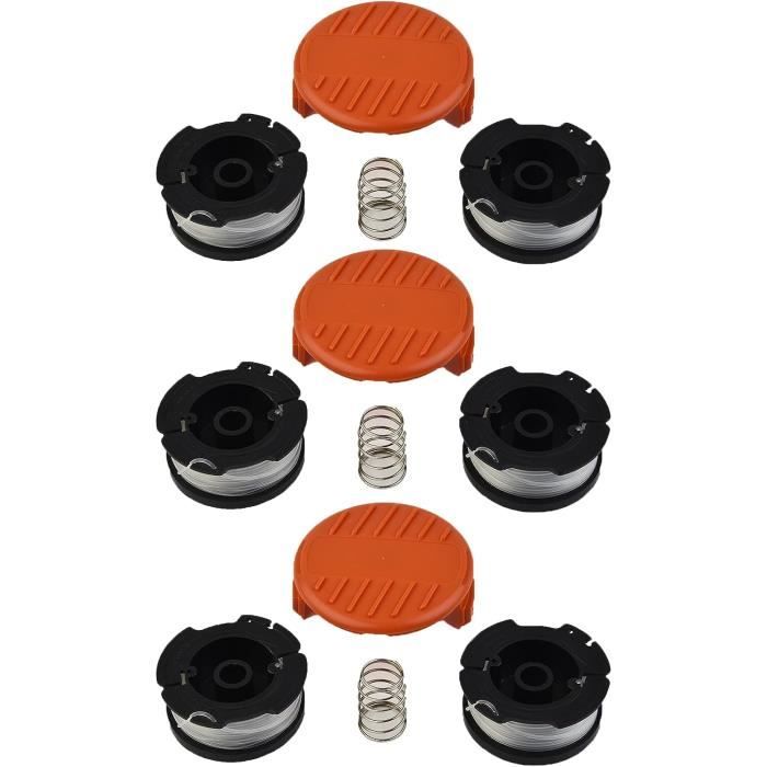 3x Trimmerschnur – Je 50 M, Für Black+Decker GLC1825L, GLC3630L, GLC3620L20