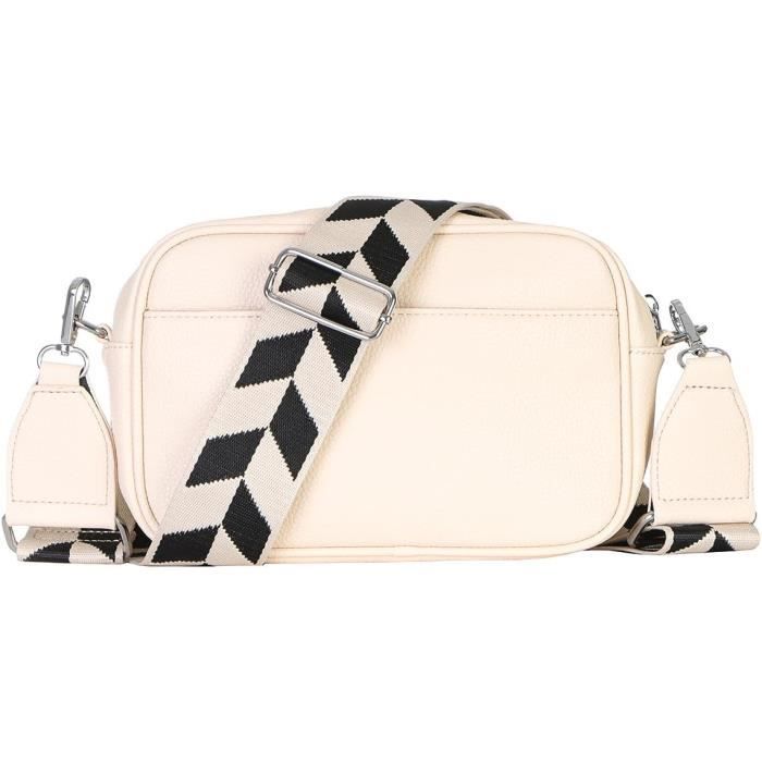Flora & co - Petit sac à main bandoulière femme Blanc