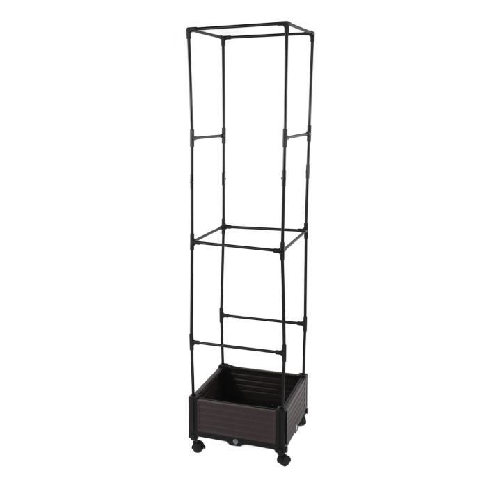 Kit 2 Cages à Tomates Réglables KAHEIGN 160 Cm - Avec Attaches Et Pinces, Support Pour Plantes Grimpantes (tomates, Concombres, Fleurs)