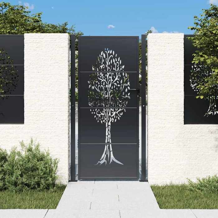 vidaXL Portail de jardin 105x180 cm