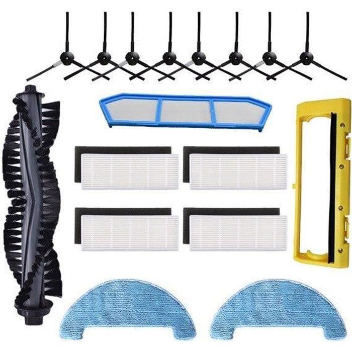 Louu 10 Filtri HEPA + 10 Spugna Per Robot Aspirapolvere ILIFE A4, A4s, A6 - Ricambi Originali - 3