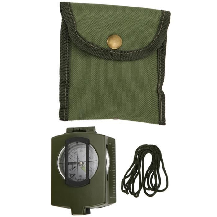 Boussole En Métal Portable - Outil Navigation Voyage, Camping, Randonnée, Escalade, Diamètre 4.4cm