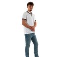 Polos tommy jeans reg solid tipped ybr white-1