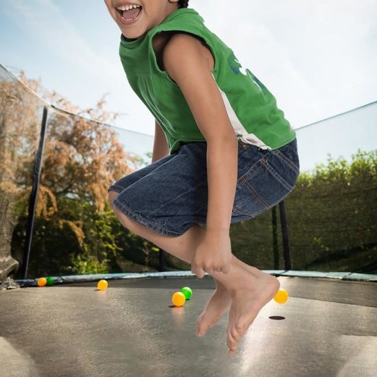 JEOBEST® 6FT Trampoline de Jardin avec Filet de Sécurité, Trampoline Rond  pour Enfants/Adultes - Cdiscount Jeux - Jouets