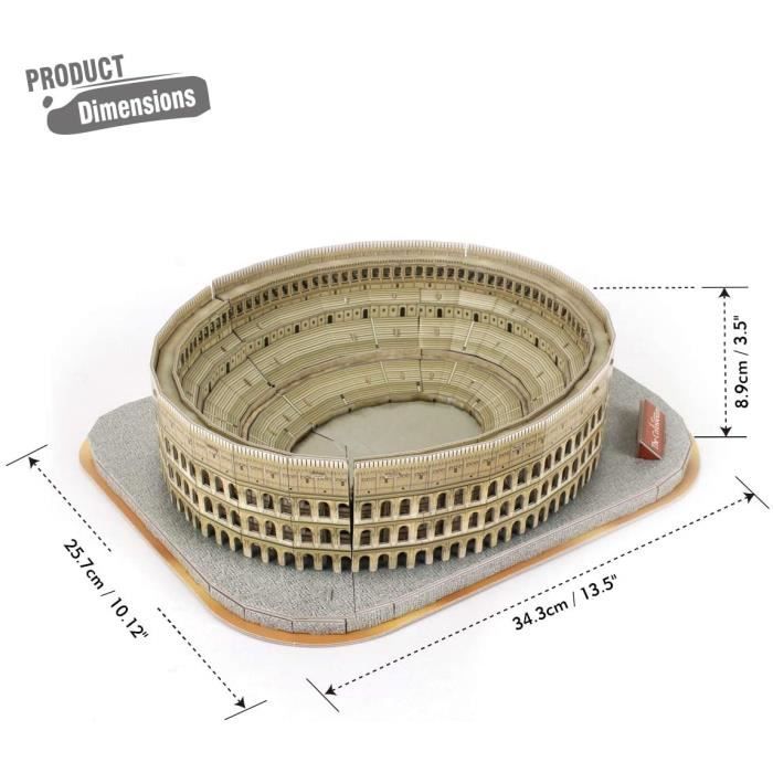 Juego De Bloques De Construcción Coliseo Romano 1756 Piezas | Meses sin interés