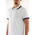 Polos tommy jeans reg solid tipped ybr white-2