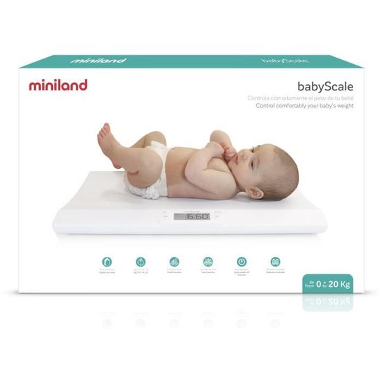 Miniland Balance Pour Bebes Face A Manipuler Babyscale Cdiscount Puericulture Eveil Bebe