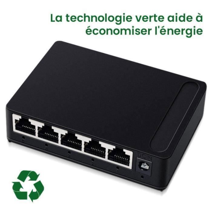 Post Reseau Switch Switche Et Hub Reseau -Switch Ethernet Gigabit 5 ports RJ45 10-100-1010 ...