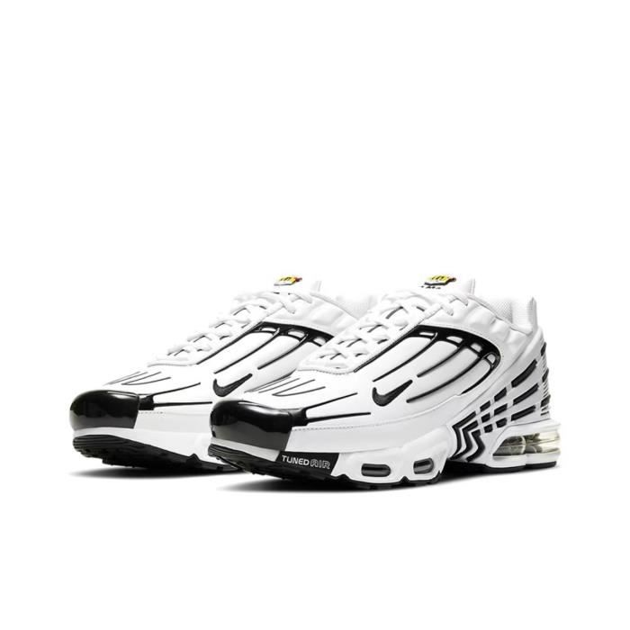 Chaussures de course Nike Air Max Plus 3 TN - Noir Blanc - Lacets -  Synthétique - Plat - Adulte - Mixte Couleurs multiples - Cdiscount  Chaussures