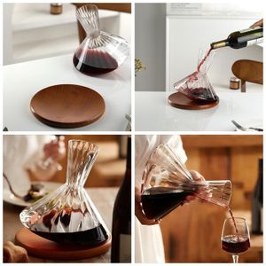 Support De Carafe à Vin ABOOFAN - Séchoir à Décanteur Pour Bar, Maison, Hôtel - 32x17 Cm