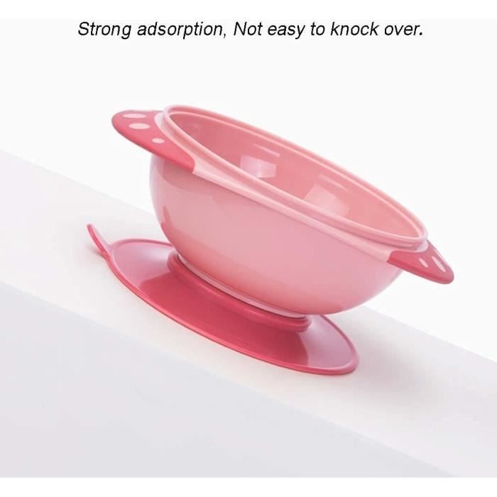 Nourriture Enfant Assiettes Ventouse Bébé Lookka - Lot De 2 En Silicone Sans BPA - Anti-Glissement Et Lavable Lave-Vaisselle Couvert Enfant
