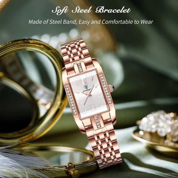 Montre avec on sale bracelet en acier