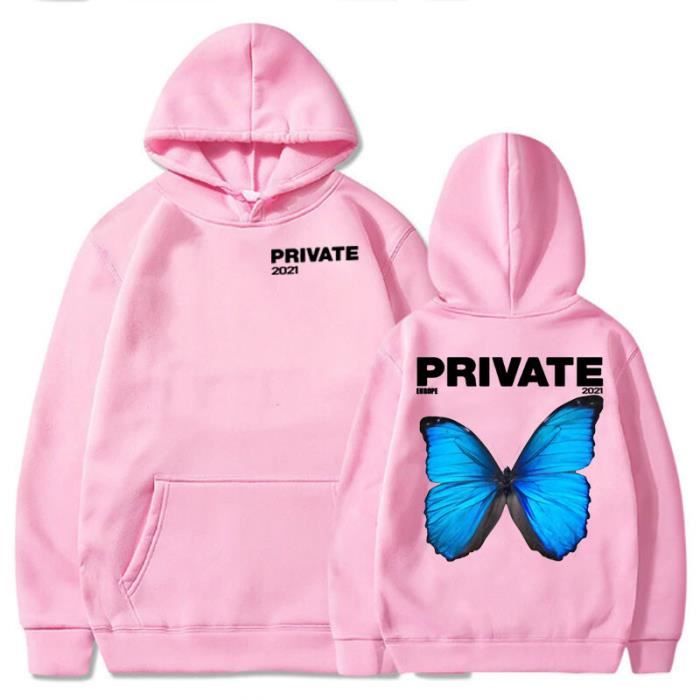 XSIDE Sweat-shirt Épais Surdimensionné Imprimé Winnie l'ourson pour