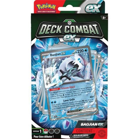 Deck Combat Pokémon – Forgelina-ex et Baojian-ex