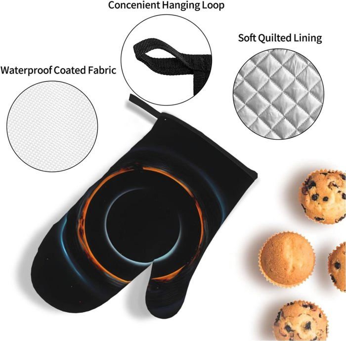 Comius Sharp Gant de Cuisine, 1 Paire Antidérapant Gants de Four Mitt