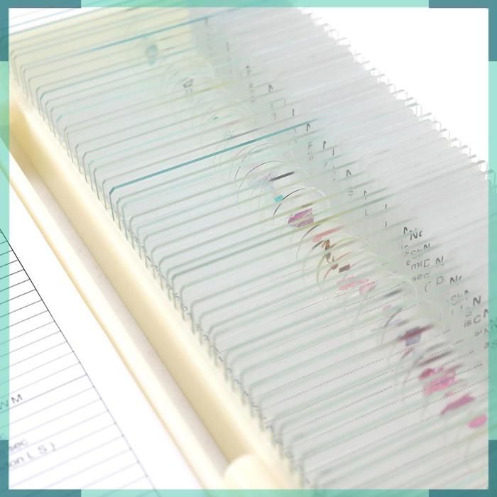 AmScope - IQCrew Kit de préparation de lames de microscope de luxe 40 pièces – Kit d'outils essentiels pour étudiants avec taches + expérience