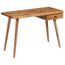 Bureau Table A Ecrire Bois D Acacia Massif 110 X 50 X 76 Cm Achat Vente Bureau Bureau Soldes Sur Cdiscount Des Le 20 Janvier Cdiscount