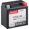Batterie moto YTX5L-BS 5Ah-0