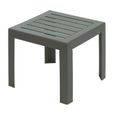Table basse - GROSFILLEX - Miami - Forest green - 40x40 - Résine-0