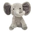 1pc adorable éléphant Plus jouet jouet huggable animal bébé bébé animé peluche jouet pour bébés filles garçons (9 ") parfait-0