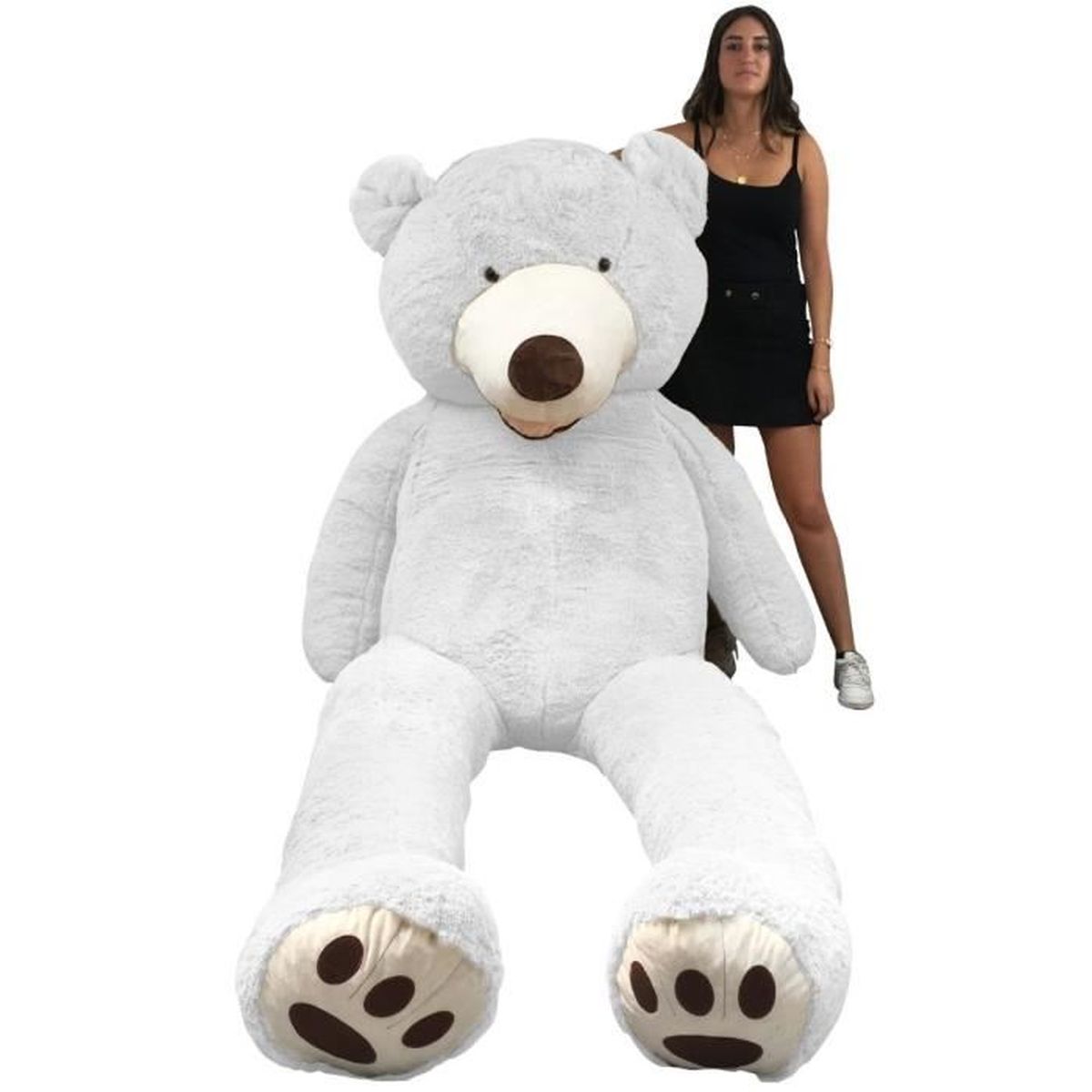 Banabear Blanc 340cm Nounours Geant Ourson Immense Ideal Cadeaux Et Anniversaires Achat Vente Peluche Cdiscount Banabear Blanc 340cm Nounours Geant Ourson Immense Ideal Cadeaux Et Anniversaires Achat Vente Peluche Cdiscount