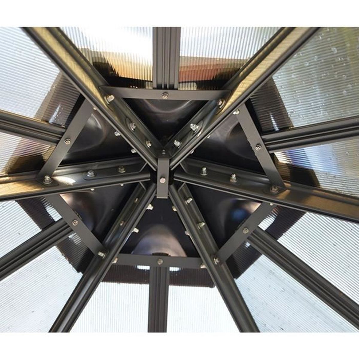Tonnelle Couv Terrasse Hexagonale Achat Vente Tonnelle Barnum Tonnelle Couv Terrasse Hexa Cdiscount