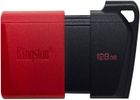 QUMOX Kingston DataTraveler Exodia M Clé USB 3.2 Gen 1 DTXM/128GB - avec capuchon mobile (Noir + Rouge)