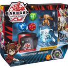 Bakugan - Battle Pack Aurelus Lupitheon Et Haos Vicerox : 5 Boules (bleue Verte rouge brune) - 10 Bakucores - 10