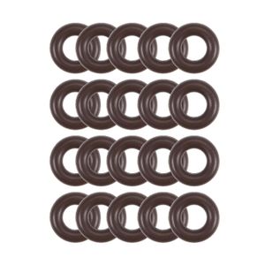 Sourcing Map Fluor Caoutchouc Joints Toriques 6mm Diamètre Externe