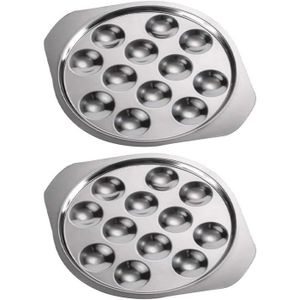 ASSIETTE D'ESCARGOTS GRILLÉS De Service Conque Plaque Cuisson Des EUR 20,59 - FR