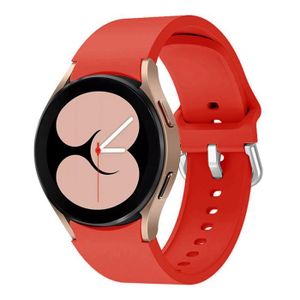 MONTRE CONNECTÉE Galaxy Watch 4 40mm - Rouge - Bracelet En Silicone