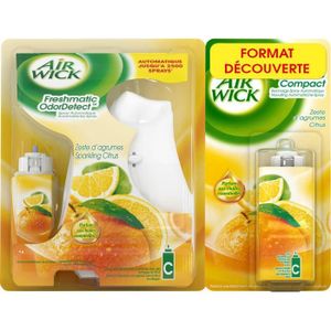 Recharge pour diffuseur de parfum AirWick mandarine-thé vert