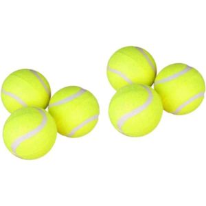BALLE DE TENNIS 6 Pièces Balles De Tennis En Vrac Balles De Tennis Pour Machine Balles De Tennis Régulières Balles De Tennis Extra Duty Super[H2205]