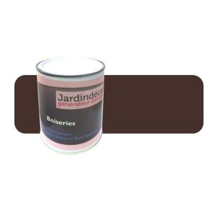 PEINTURE - VERNIS Peinture pour Meuble en Bois brut - Brun chocolat 